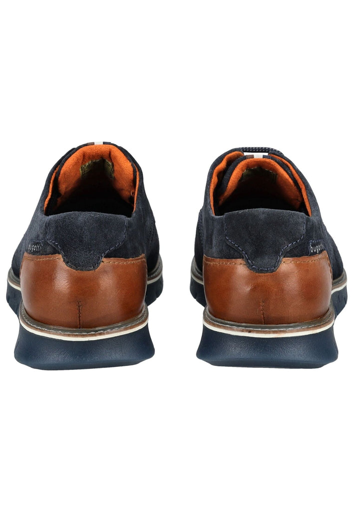 Bugatti Halbschuhe Veloursleder Dunkelblau