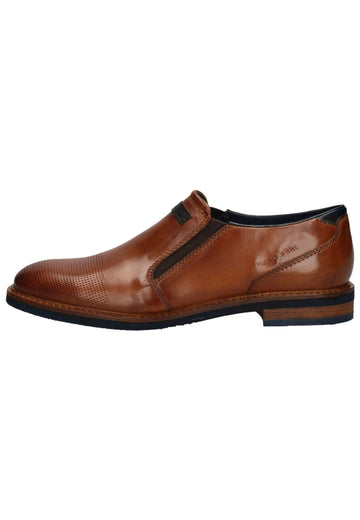 Bugatti Slipper Leder Cognac
