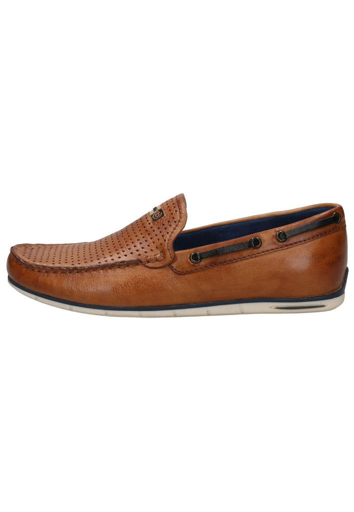 Bugatti Slipper Nappaleder Cognac