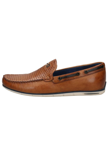 Bugatti Slipper Nappaleder Cognac