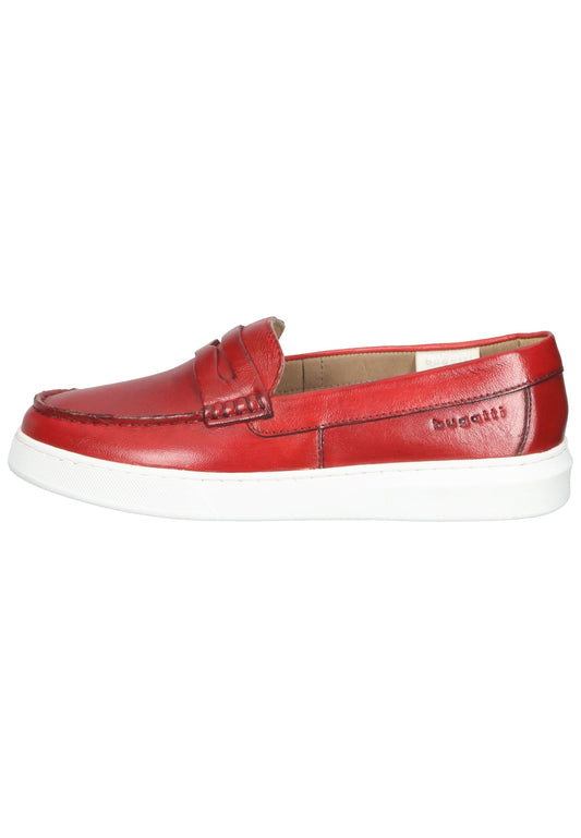 Bugatti Slipper Nappaleder Rot