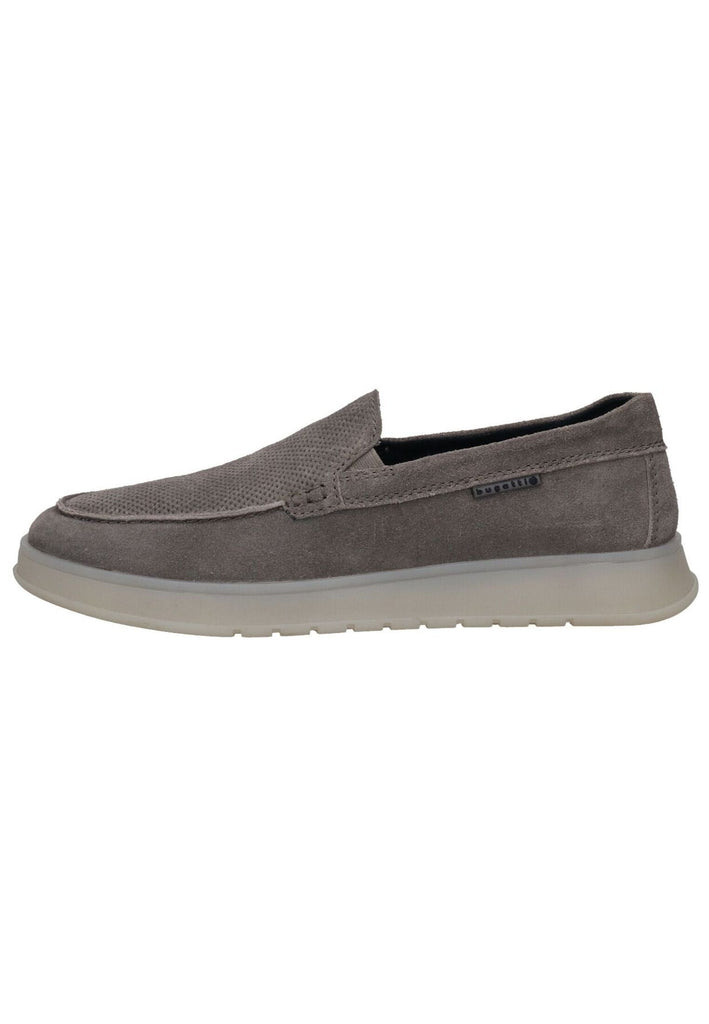 Bugatti Slipper Veloursleder Grau