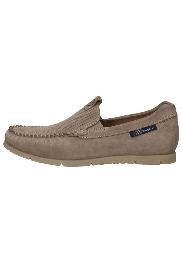 Bugatti Slipper Veloursleder Taupe