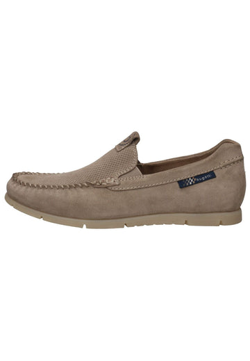 Bugatti Slipper Veloursleder Taupe