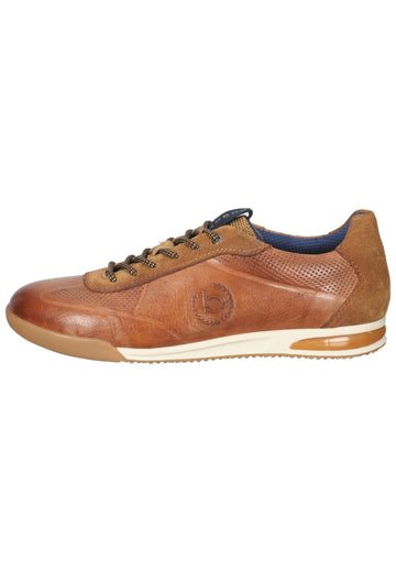 Sneaker Bugatti Sneaker Glattleder Cognac