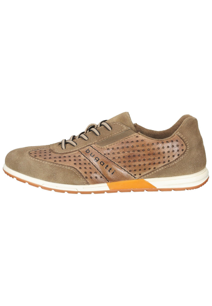 Sneaker Bugatti Sneaker Glattleder Taupe