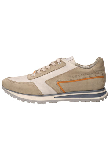 Sneaker Bugatti Sneaker Leder Beige/Weiß