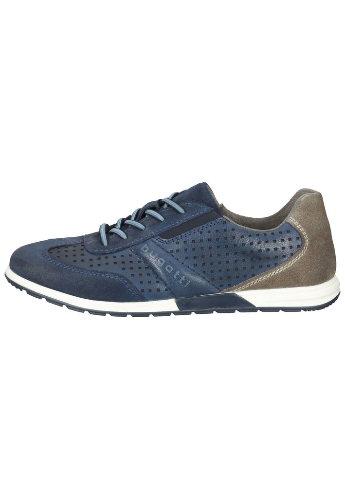 Sneaker Bugatti Sneaker Leder Blau/Grau