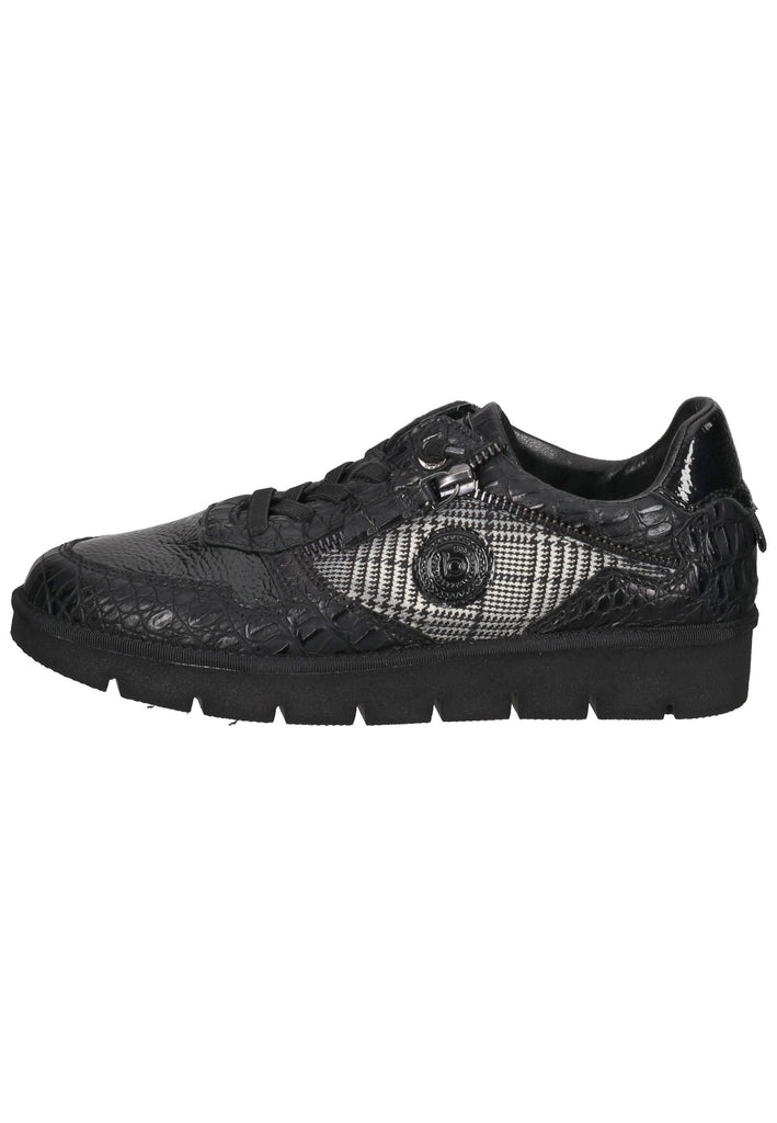 Sneaker Bugatti Sneaker Lederimitat Schwarz Kombi