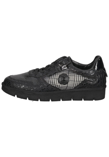 Sneaker Bugatti Sneaker Lederimitat Schwarz Kombi