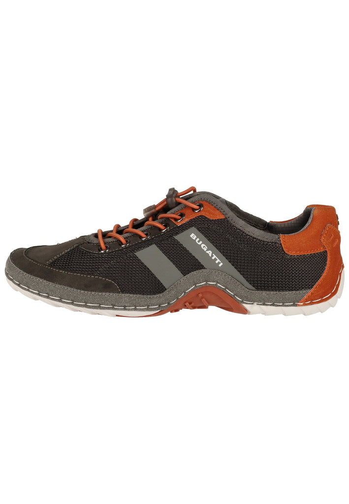 Sneaker Bugatti Sneaker Lederimitat/Textil Dunkelgrau
