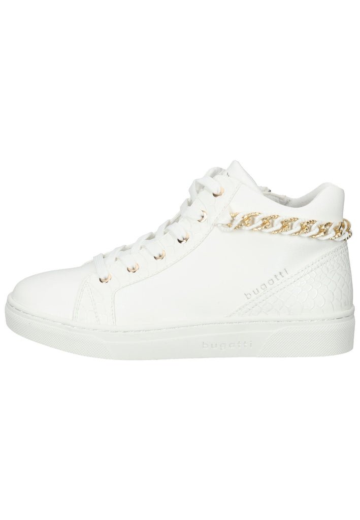 Sneaker Bugatti Sneaker Lederimitat Weiß