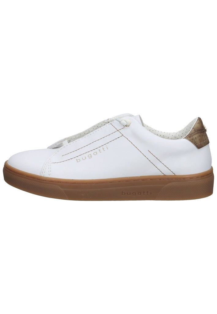 Sneaker Bugatti Sneaker Lederimitat Weiß