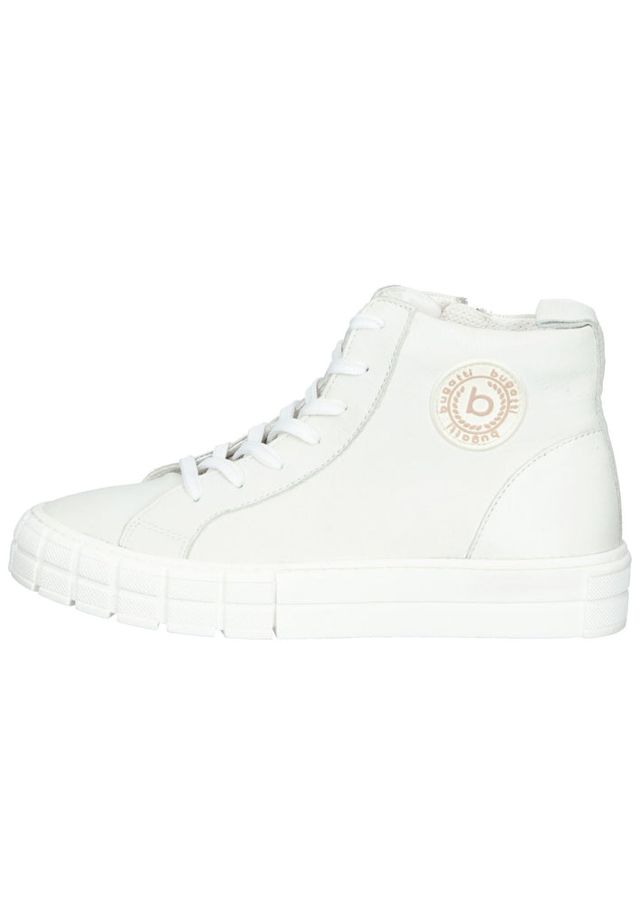 Sneaker Bugatti Sneaker Nappaleder Weiß