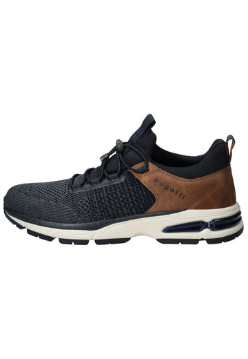 Sneaker Bugatti Sneaker Textil Blau/Braun