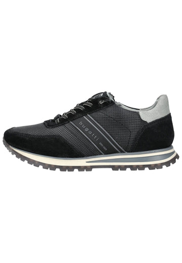 Sneaker Bugatti Sneaker Veloursleder Schwarz