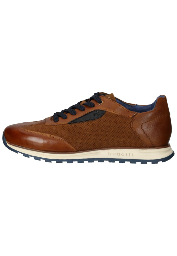 Bugatti Sneaker Leder/Textil Cognac