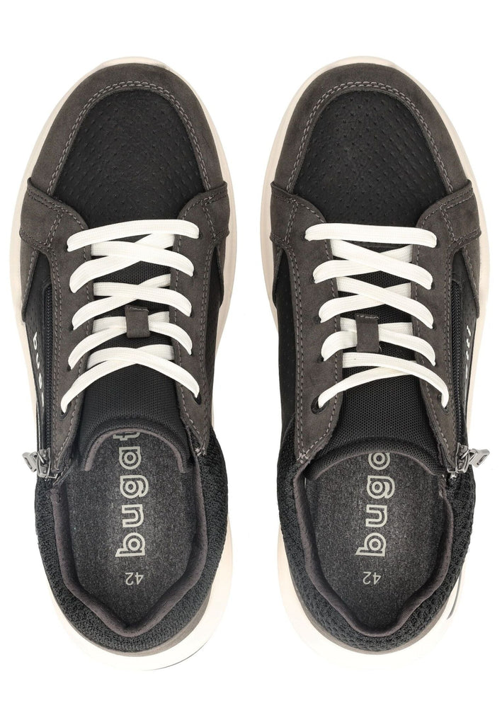 Bugatti Sneaker Lederimitat Schwarz