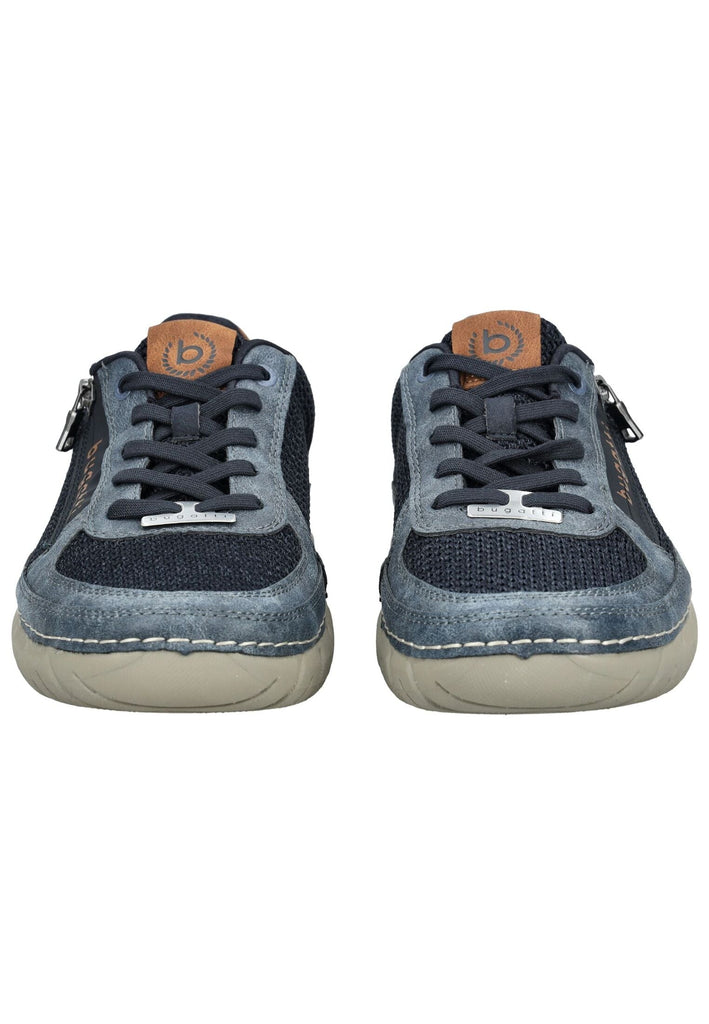 Bugatti Sneaker Lederimitat/Textil Dunkelblau