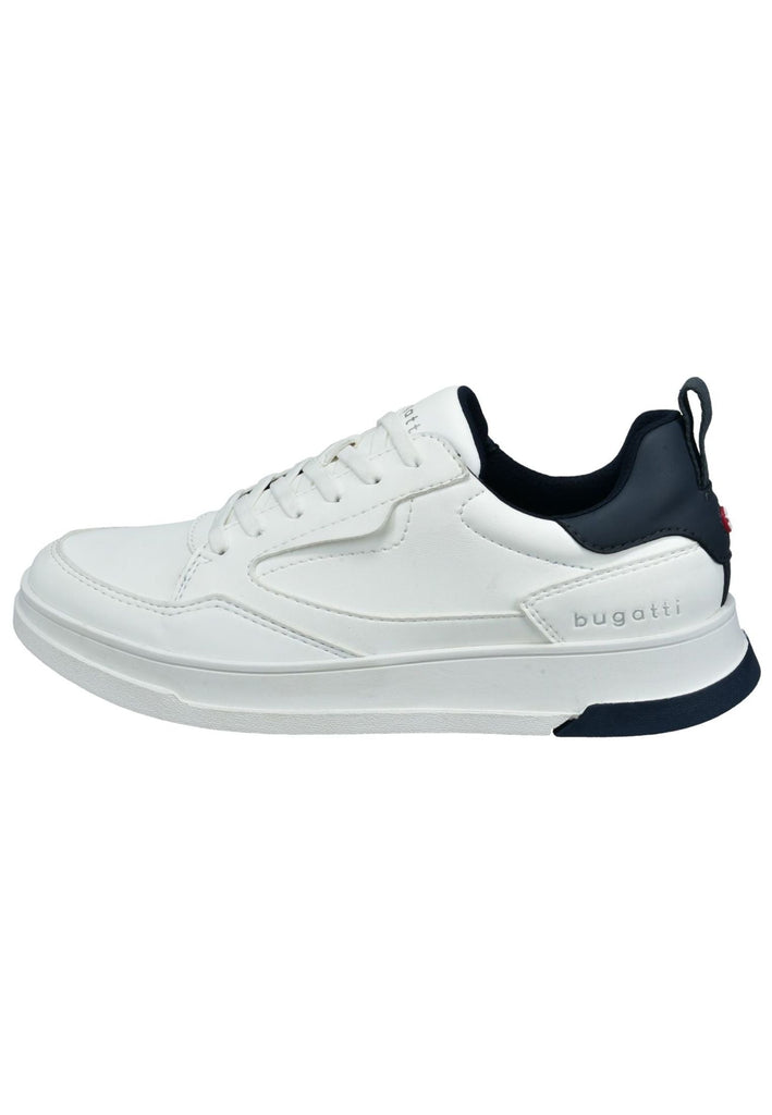 Bugatti Sneaker Lederimitat Weiß