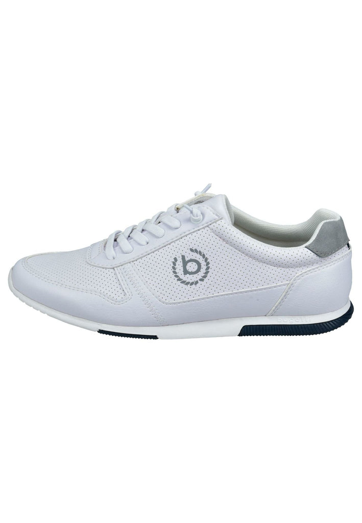 Bugatti Sneaker Lederimitat Weiß