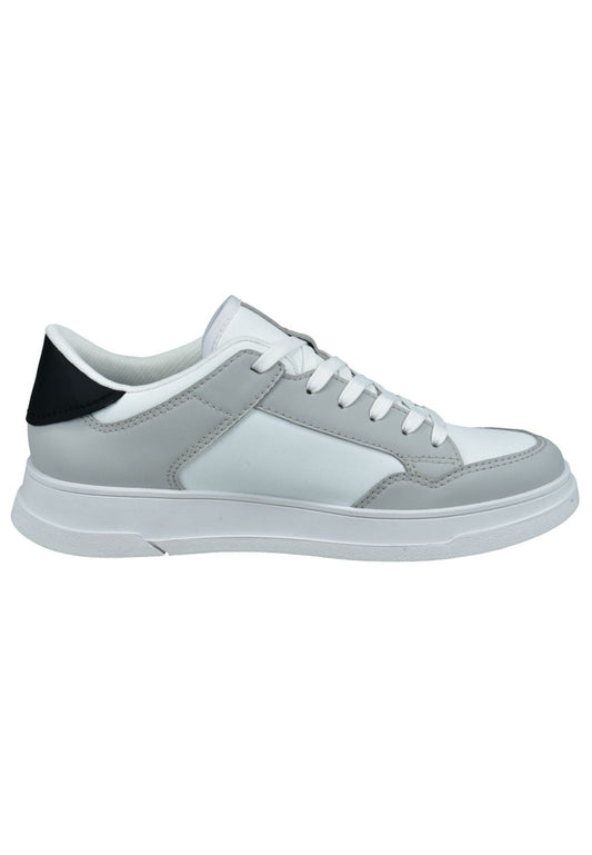 Bugatti Sneaker Nappaleder Grau/Weiß