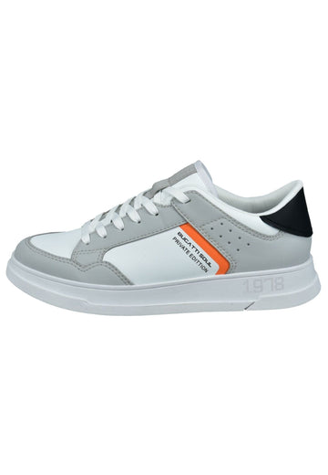 Bugatti Sneaker Nappaleder Grau/Weiß