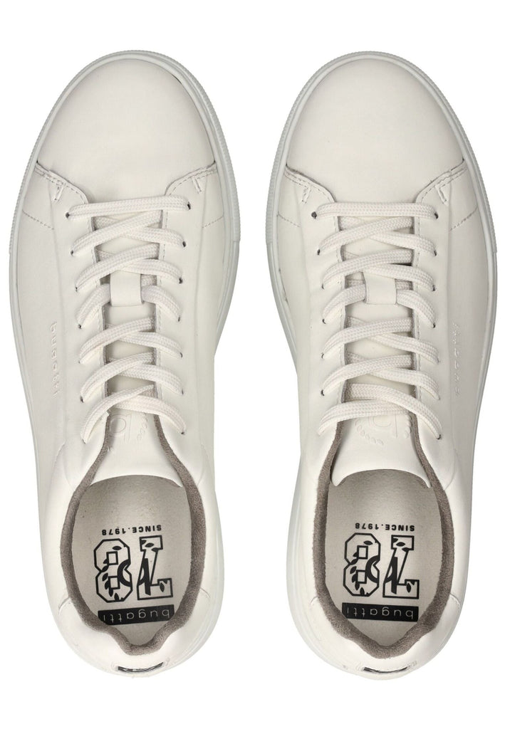 Bugatti Sneaker Nappaleder Weiß