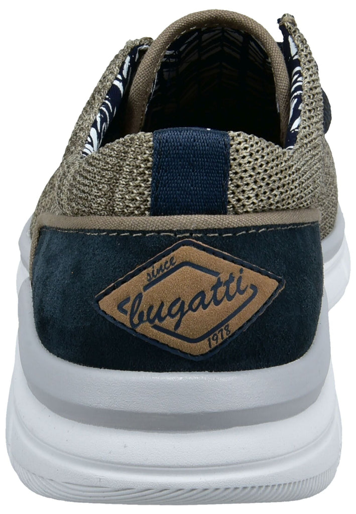 Bugatti Sneaker Textil Beige/Schwarz