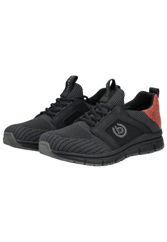 Bugatti Sneaker Textil Schwarz