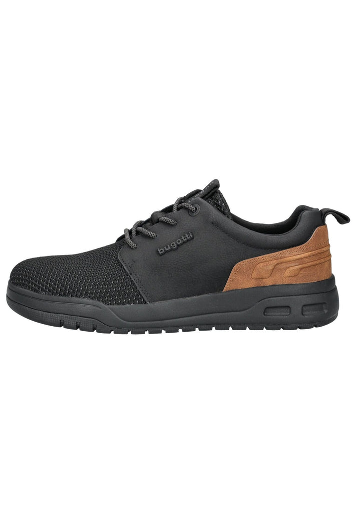 Bugatti Sneaker Textil Schwarz