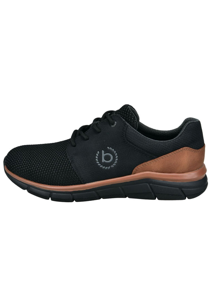 Bugatti Sneaker Textil Schwarz/Braun