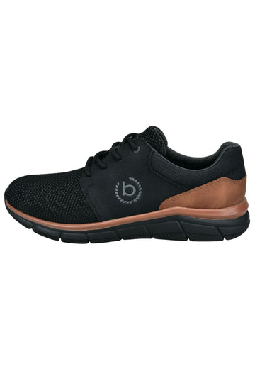 Bugatti Sneaker Textil Schwarz/Braun