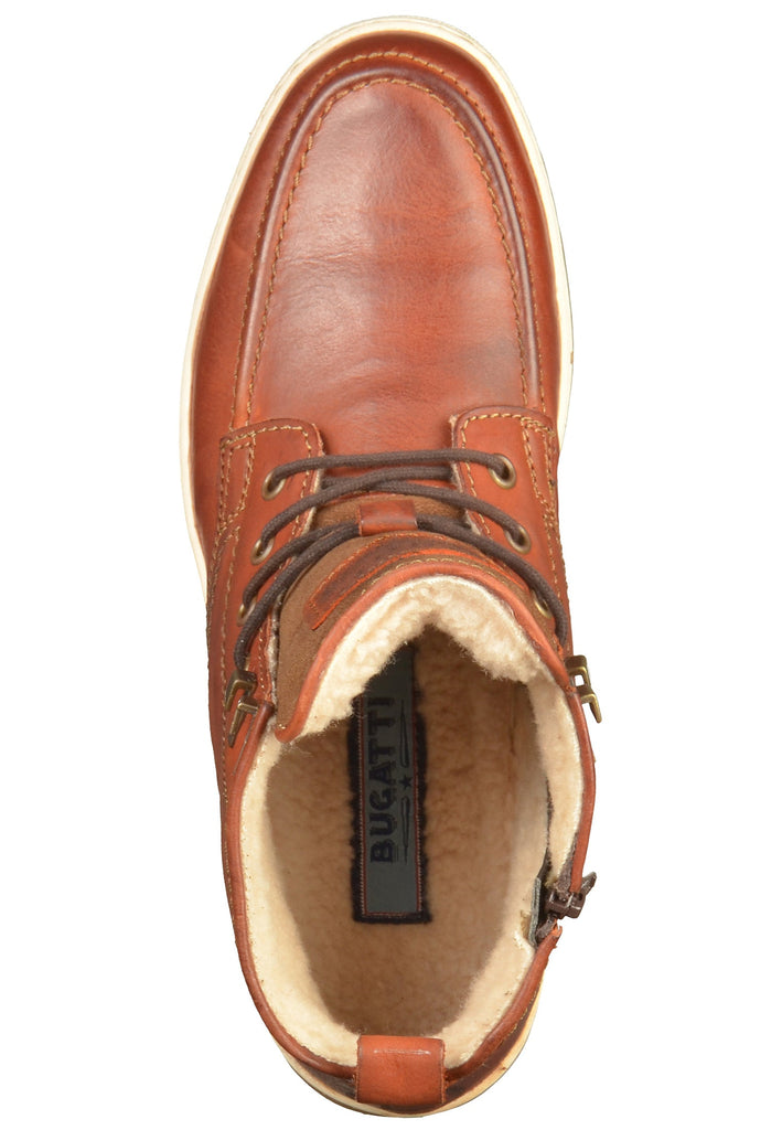 Bugatti Stiefelette Leder Braun