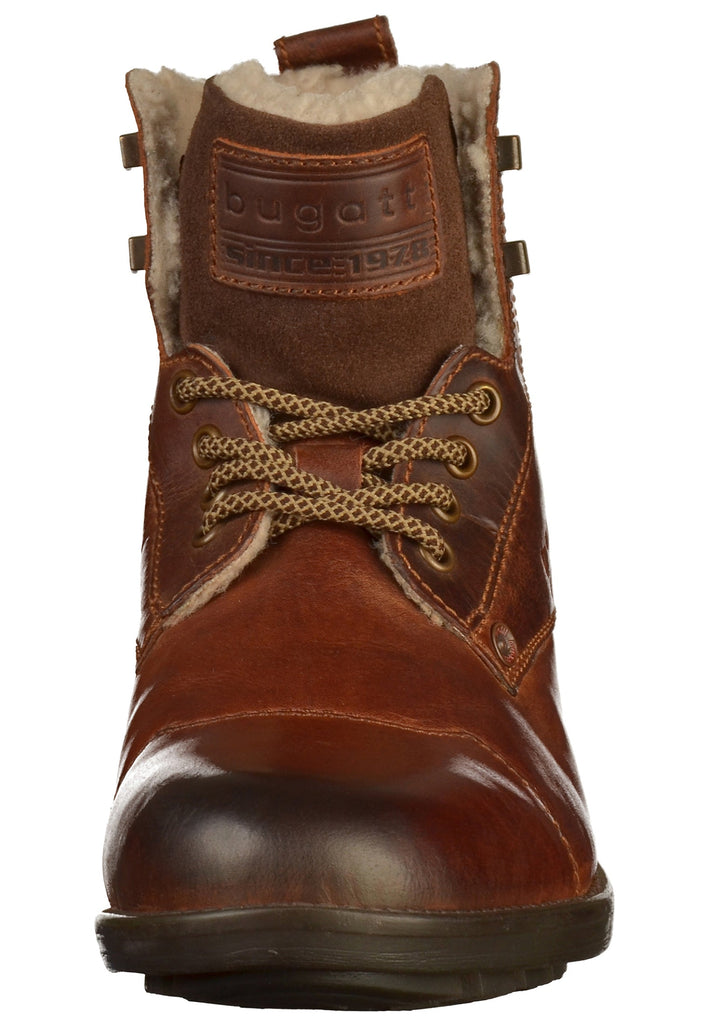 Bugatti Stiefelette Leder Braun