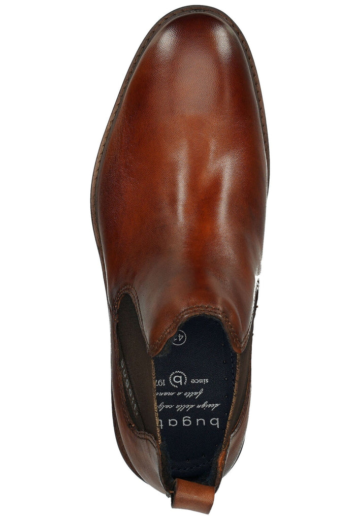Bugatti Stiefelette Leder Cognac
