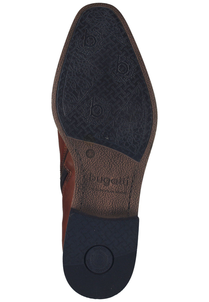 Bugatti Stiefelette Leder Cognac