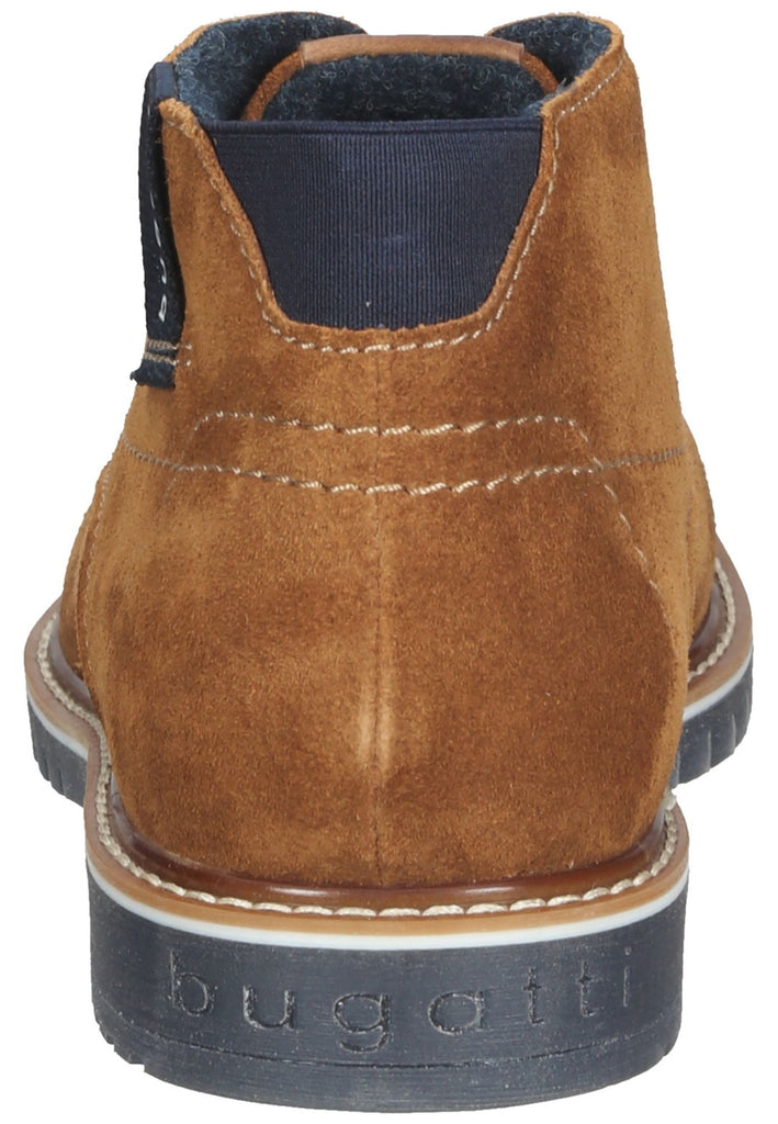 Bugatti Stiefelette Leder Cognac