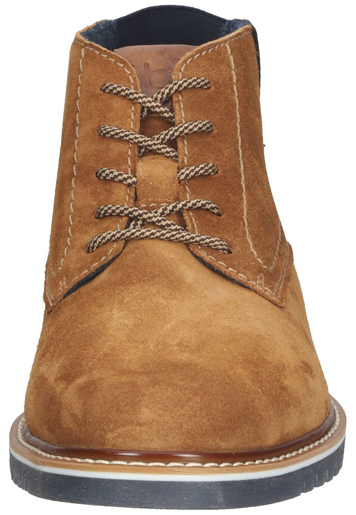 Bugatti Stiefelette Leder Cognac