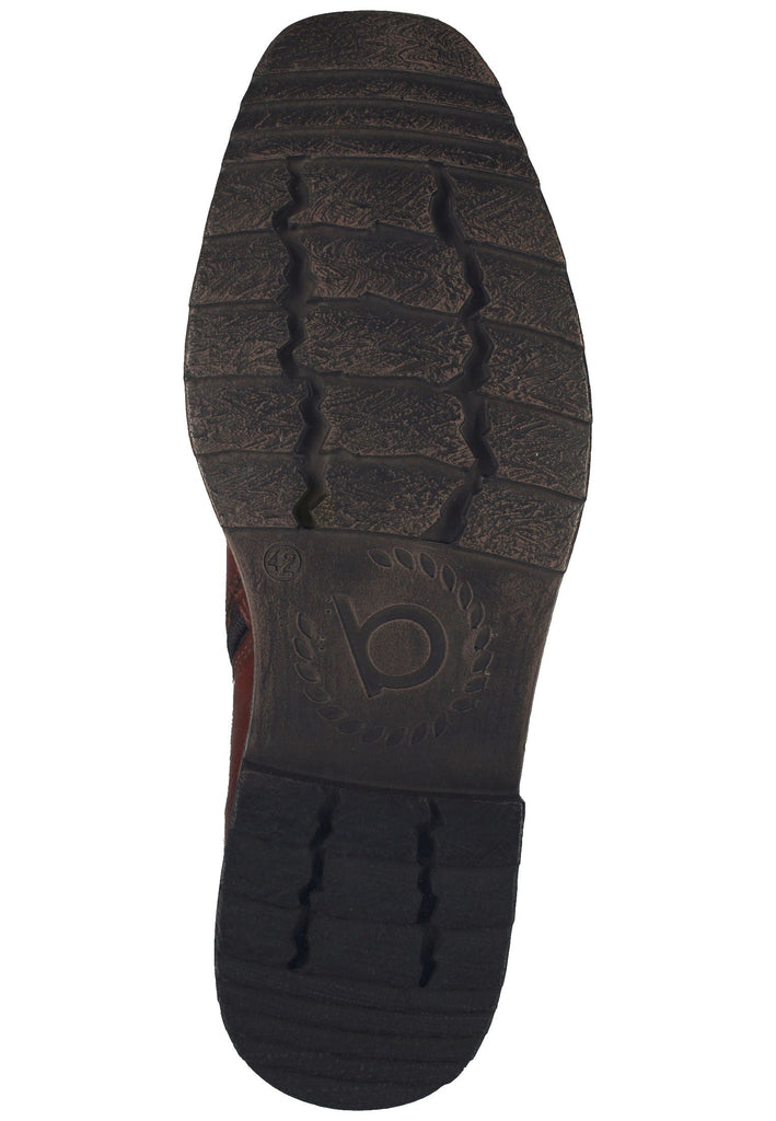 Bugatti Stiefelette Leder Cognac