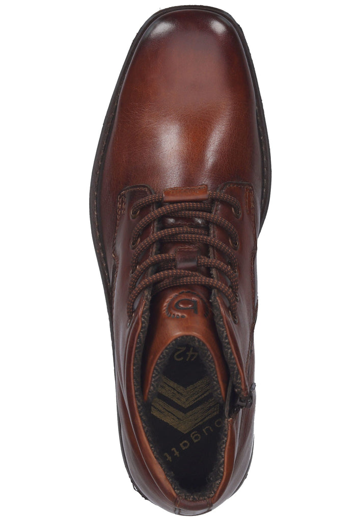 Bugatti Stiefelette Leder Cognac