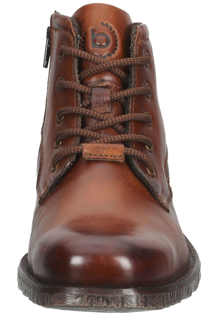 Bugatti Stiefelette Leder Cognac