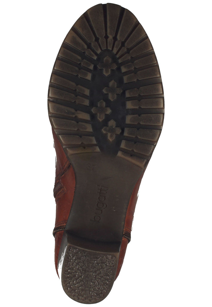 Bugatti Stiefelette Leder Cognac