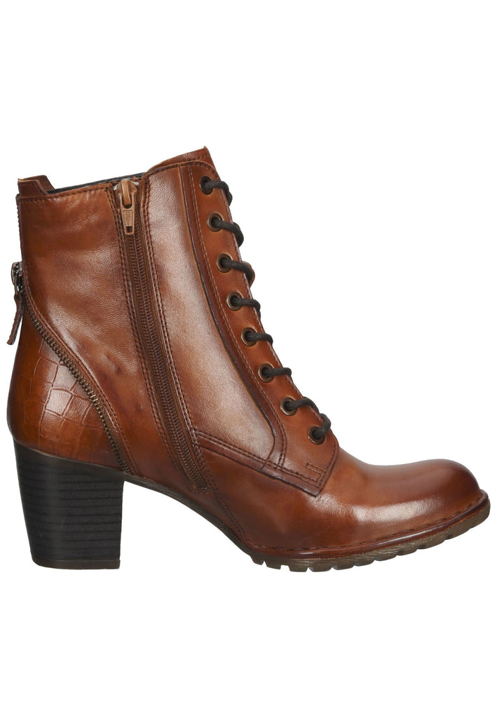 Bugatti Stiefelette Leder Cognac