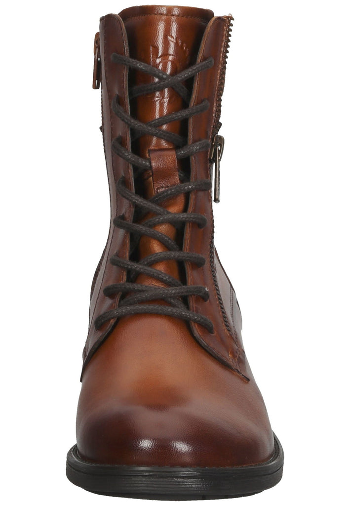 Bugatti Stiefelette Leder Cognac