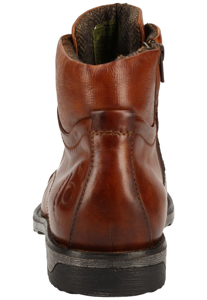 Bugatti Stiefelette Leder Cognac