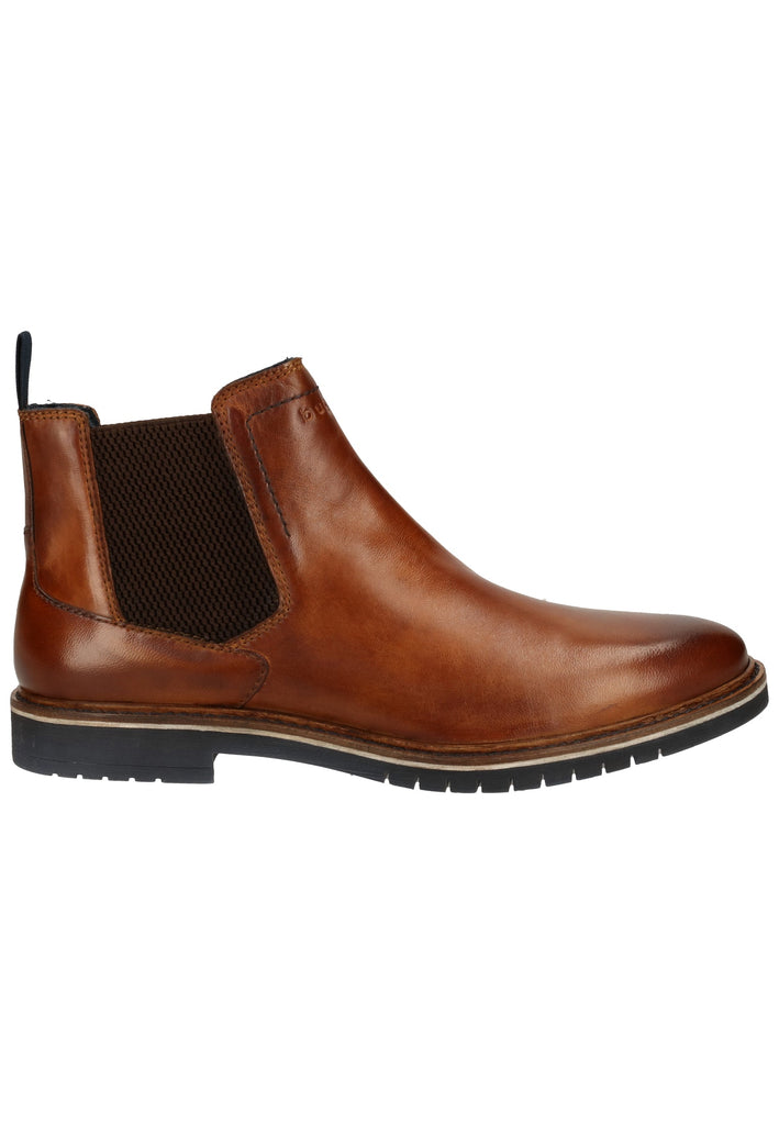 Bugatti Stiefelette Leder Cognac