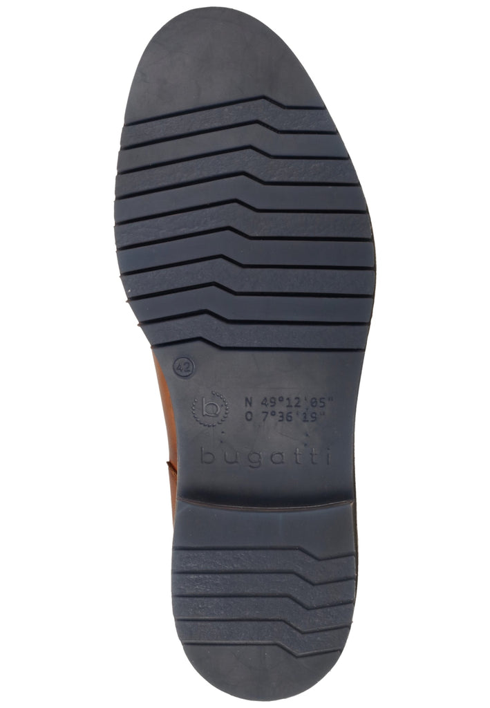 Bugatti Stiefelette Leder Cognac