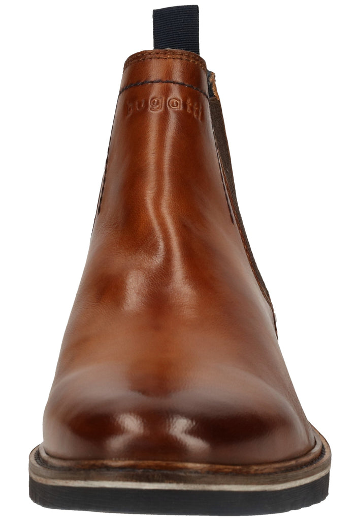 Bugatti Stiefelette Leder Cognac