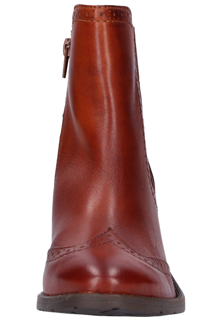 Bugatti Stiefelette Leder Cognac